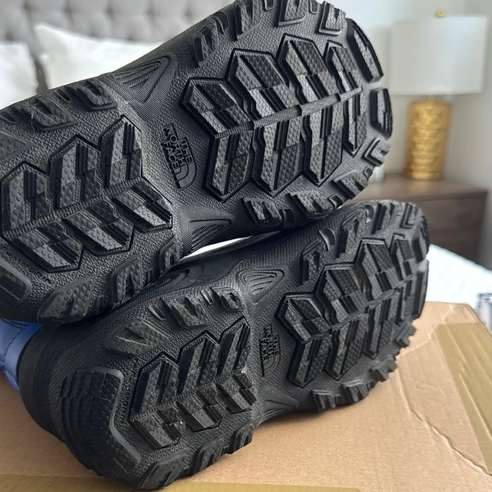 The North Face Kids' Blue Waterproof Winter Boots